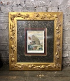 Framed Monkey Print - 20