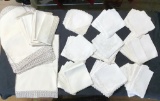 Large Lot Vintage Table Linens