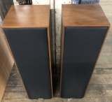 Pair Klipsch KG35 Speakers - Walnut Cabinets, 10½