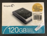 Seagate 120 Gb External Hard Drive - Never Opened
