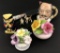 Small Character Jug;     Miniature Toby Jug;     Royal Doulton Floral;