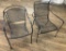 2 Misc. Newer Iron Patio Chairs - LOCAL PICKUP ONLY