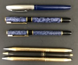 Waterman Fountain Pen & Ball Point Pen Set - Made In France;     Sheaffer's