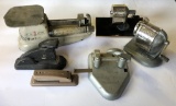 Vintage Metal Office Items - Includes Pitney Bowes Scale, 2 Pencil Sharpene