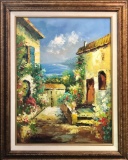 Oil On Canvas - Signed, 21