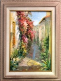 Oil On Canvas - Signed, 17½