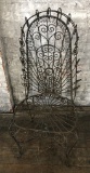 Vintage Heavy Twisted Wire & Iron Chair - Not Mexican, 22