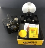 Vintage Brownie Flash SIX-20 Camera W/ Flash