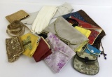 Estate Lot - Includes Ladies Bags, Mesh Wallet, Belt Coin Purse, Vintage Gl