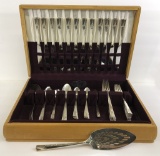 57 Pieces Nice Nobility Plate Silverplated Flatware - Caprice, Service For