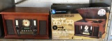 Innovative Technology Wooden Music Center W/ Recordable CD Player W/ Box