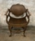 1890s Quarter Sawn Oak Chair - Original Finish - 35