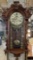 Victorian Walnut Wall Clock W/ Ormolu Lady Crest Mounting - 35