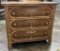 Early Victorian Cherry 3-drawer Chest - 42