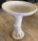 Vintage Concrete Birdbath - 19½