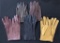 5 Pairs Vintage Leather Gloves