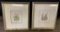 2 Etchings By Stromquist - Lilac 89/250 & Viola Odorata 200/250, Both 12¾