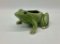 Vintage 1930s Pottery Frog Pot - 5½