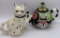SWAK Ceramic Teapot By Lynda Corneille - Clancy The Cat, Signed;    Vintage