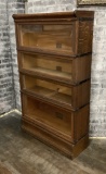 4-stack Oak Barrister's Bookcase - By Globe-Wernicke Company, 34