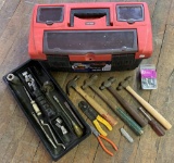 Plastic Tool Box W/ Tools