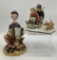 Norman Rockwell Bisque Figurine;     Bisque Accordion Figurine     - Talles