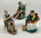 3 Royal Doulton Figures - Includes The Bachelor HN2319, The Master HN2325,