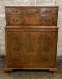 1930s Chest On Chest Of Drawers - 39