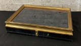 Gold Leaf Display Case W/ Hasp - 20