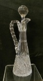 Cut Glass Cruet - 9½