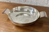 Royal Hickman Silverplated 2-handled Dish - Mid Century Modern - Hallmarked