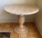 William Switzer Rustic Round Parquetry Top Table W/ Urn Shaped Pedestal - 4