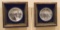 2 Framed Plates On Velvet - 11