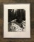 Adolph Klugman Black & White Photograph - Waterfall, Framed W/ Plexiglas, 1