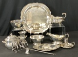 12 Pieces Misc. Silverplate