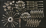 91 Pieces Oneida Heirloom Sterling Flatware - Damask Rose, 12 Dinner Knives