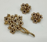 HAR Brooch & Earring Set - This Lot Was In The Auction That Ended 8/29/21 B