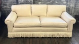 Brian Andrew Custom Upholstered Sofa W/ 4 Pillows - 86