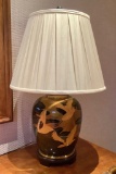 Wildwood Hand Painted Lamp - 32