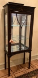 Small Painted Curio Cabinet - 23