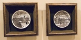 2 Framed Plates On Velvet - 11