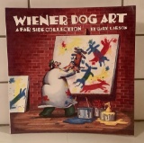 Second Printing Paperback WIENER DOG ART - A Far Side Collection - Signed B