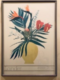 Poster - Framed W/ Glass, Lander, Galerie El-Baz, 1981, 28