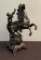 Old Spelter Figure - Horse & Man, 13