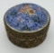 Germany Porcelain Box W/ Tooled Bronze - Some Loss On Top, 5