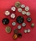 Estate Lot Vintage Buttons