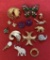 Estate Lot Vintage Brooches