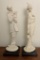 2 Guiseppe Armani Lady Figures - 10½