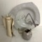 3 Pieces Studio Art Pottery - Charger Is 12