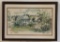 Rod Cofran Scenic Watercolor - Framed W/ Glass, 22½